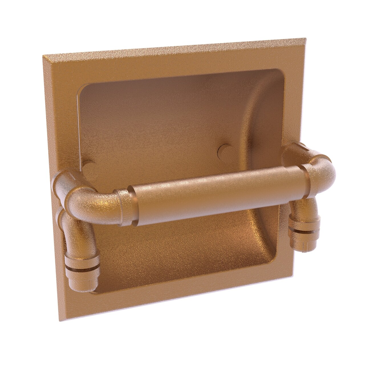 Pipeline Collection Recessed Toilet Paper Holder - Brushed Bronze